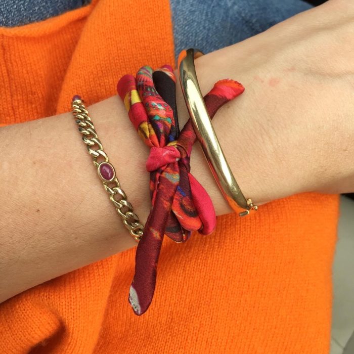 Banderas Seidenarmbänder