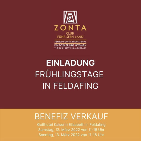 ZONTA Club Fünf-Seen-Land, 12.-13.03.2022
