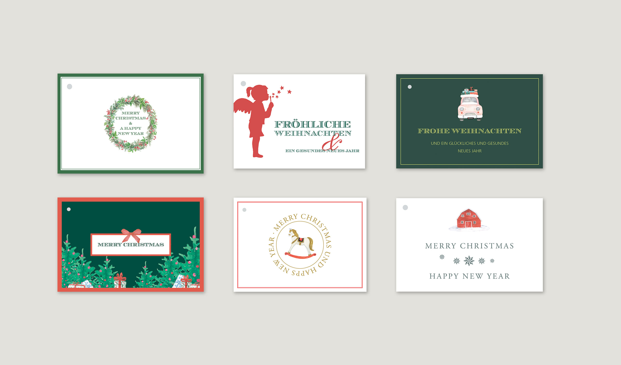 Exklusive Geschenkanhänger für Weihnachten bestellen