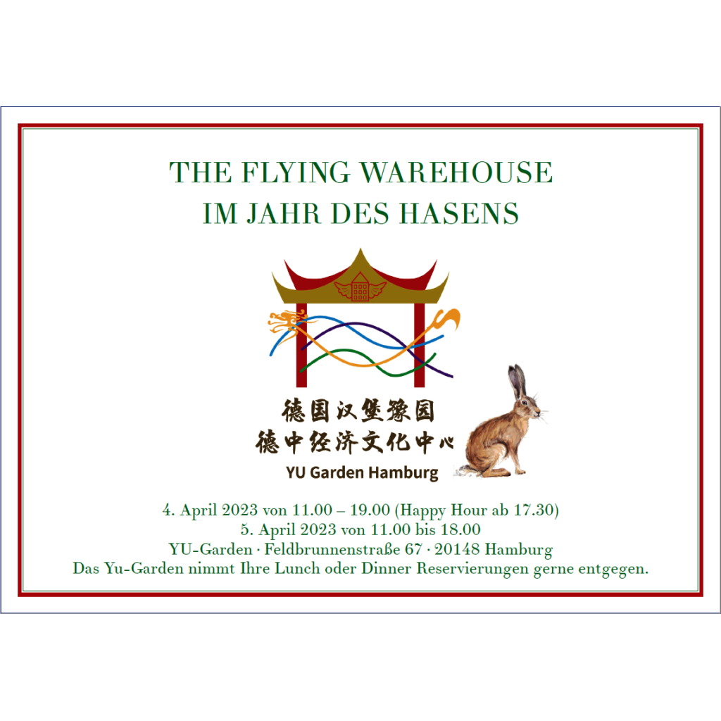 Flying Warehouse in Hamburg, 4. – 5. April 2023