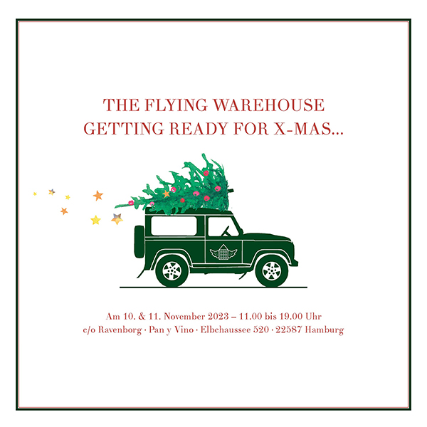 Flying Warehouse in Hamburg, 10. – 11 November 2023