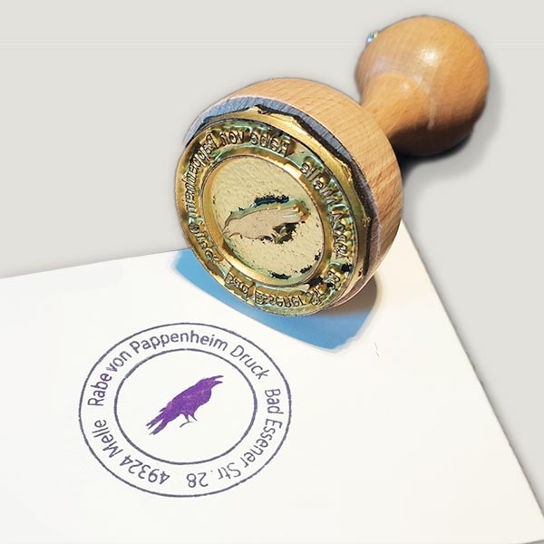 Unsere individuell gestalteten Stempel