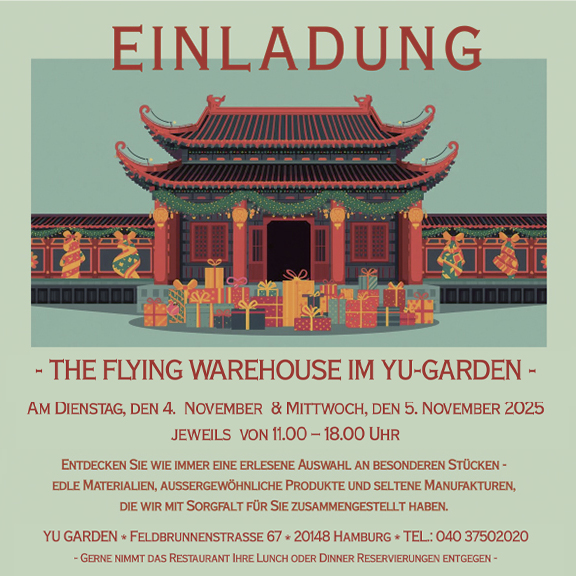 Flying Warehouse in Hamburg, 4. – 5. November 2025
